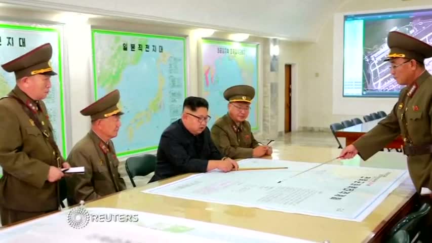 【禁闻】金正恩示弱？ 朝鲜宣布暂缓轰炸关岛