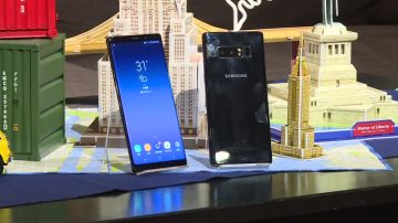 三星Note 8新機亮相 展示新功能