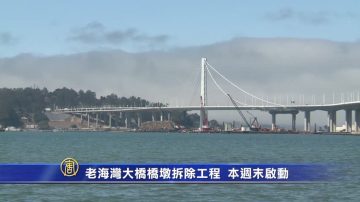 老海湾大桥桥墩拆除工程 本周末启动