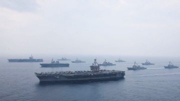 警告朝鮮 美兩艘航空母艦提前馳往韓國