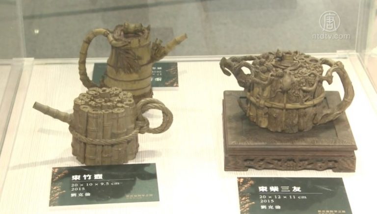 藝術茶壺師法自然 劉克倫返鄉展出捏陶樂