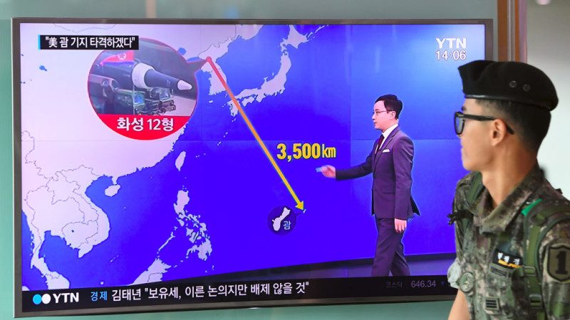 朝鲜扬言飞弹攻击 关岛爆红民众淡定