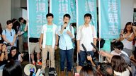 香港学运领袖黄之锋等遭判刑 将上诉