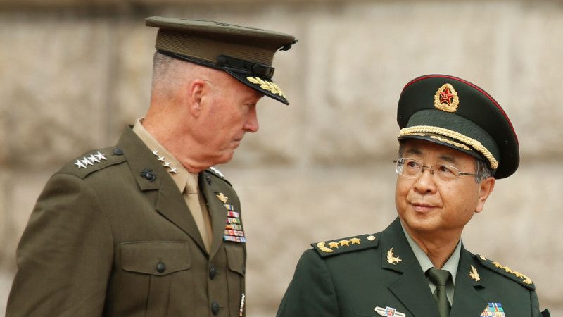 美军最高指挥突访中朝边境 商军事合作被指极罕见
