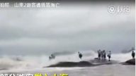 山东游客不听劝阻登礁石拍照遭海浪卷走2人溺亡