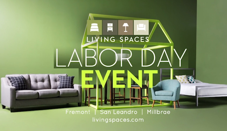 【廣告】LIVING SPACES 勞動節大促銷