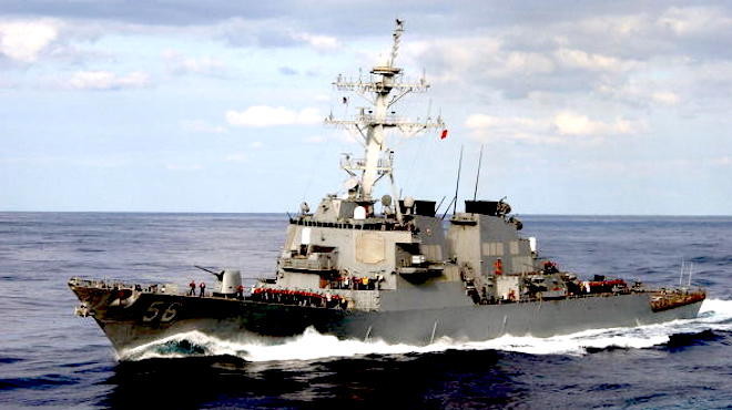 军舰撞船今年已4起 美海军：暂停全球行动 彻查第7舰队