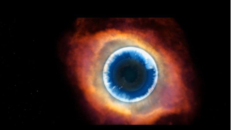 “上帝之眼”俯视万物？700光年外巨大星云超美！（视频）