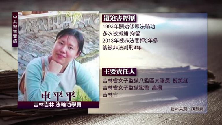 中共迫害實錄:車平平