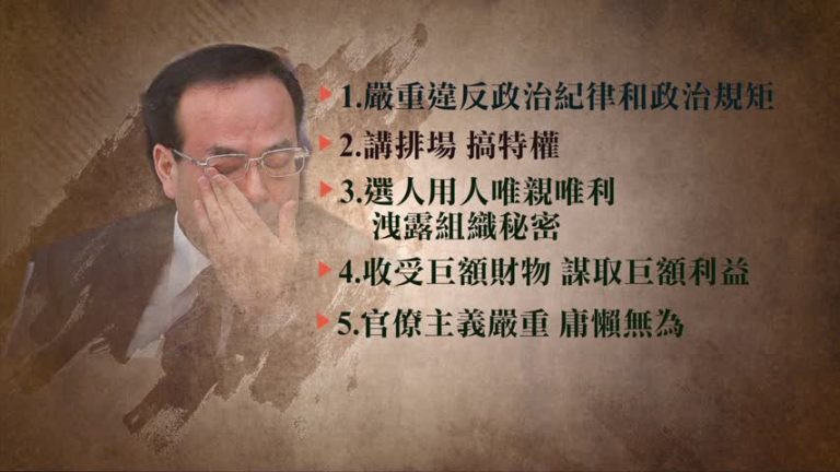 涉六宗罪 前重慶市委書記孫政才被雙開