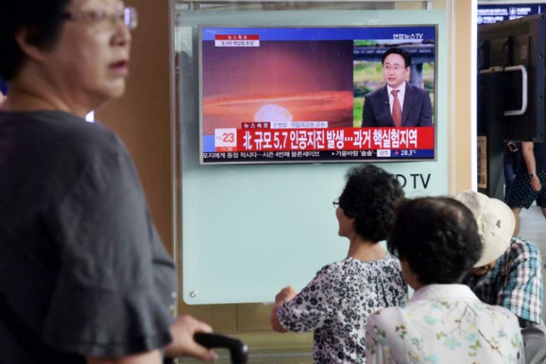 朝鮮第6次核試 規模大於前5次