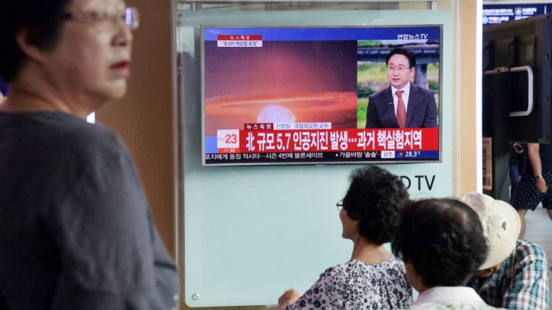 朝鮮第6次核試 規模大於前5次