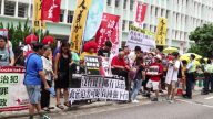 港人游行声援政治犯 促律政司下台