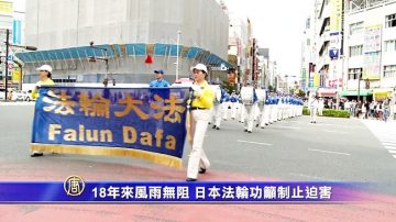 法輪功學員東京遊行 呼籲制止迫害迫在眉睫