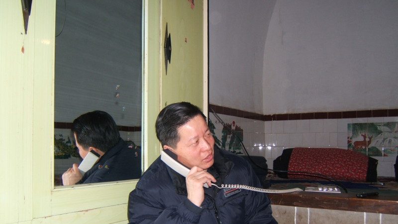 高智晟被警察綁架到北京