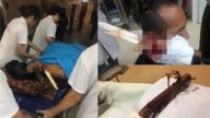 命大！吉林男子采松子摔落 手腕粗树杈穿透脸颊