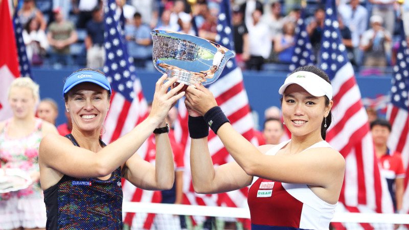 「辛然配」美網女雙決賽完勝 詹詠然獲首個大滿貫冠軍