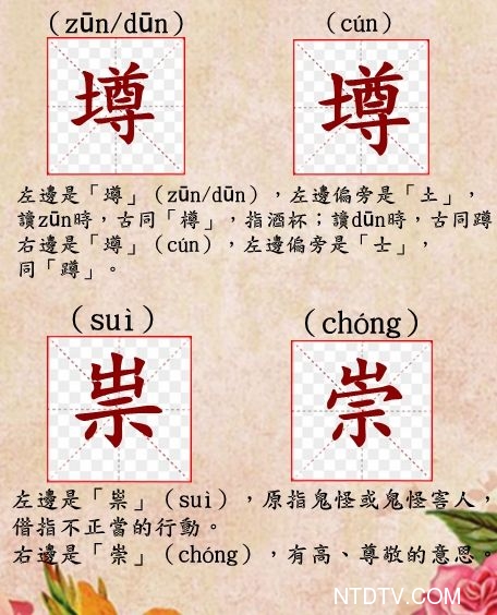 36个 双胞胎 汉字 难倒很多中国人 中国传统文化 新唐人中文电视台在线
