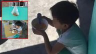 安徽留守女孩心酸一幕：自己不吃菜留给祖父母