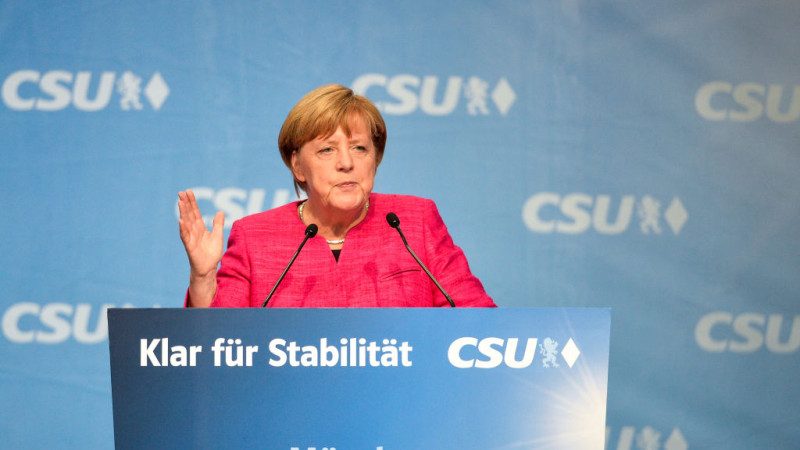 德国大选投票 默克尔胜券在握 忧政治版图零碎