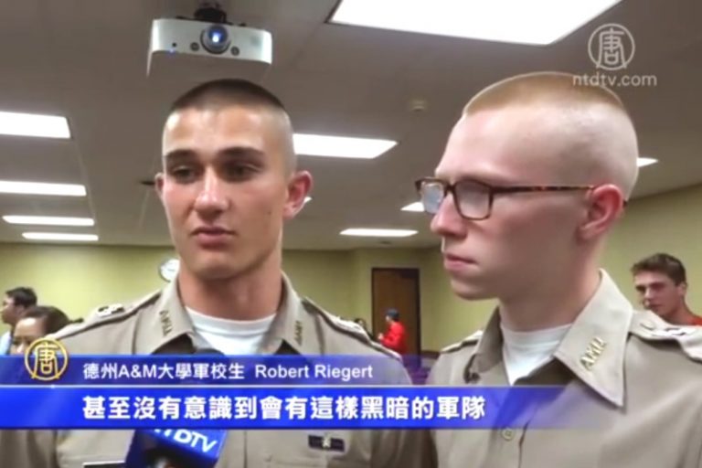 軍校生觀活摘影片 嘆軍隊本應保護民眾