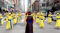 传统礼乐奏响曼哈顿 韩裔大游行今秋上演