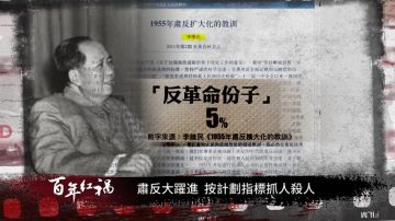 【百年紅禍】肅反大躍進 按計劃指標抓人殺人