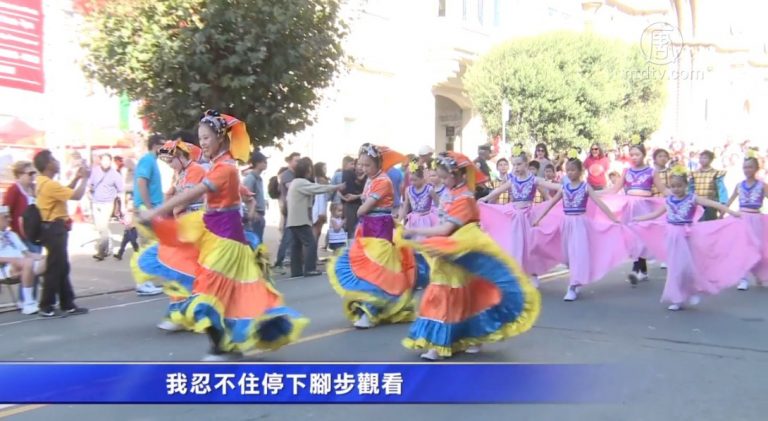 舊金山哥倫布日遊行 民眾擁抱多元文化