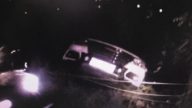 遼寧吉普車70度卡掛懸崖 司機死踩剎車1小時獲救