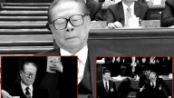 江泽民被“架”进19大会场 习近平扭脸斜视