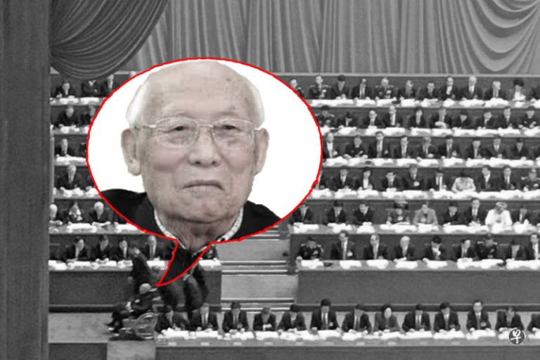 19大出狀況  102歲代表開幕半小時被帶離