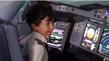 震惊机长！6岁童讲解飞机知识 视频逾3千万人看（视频）