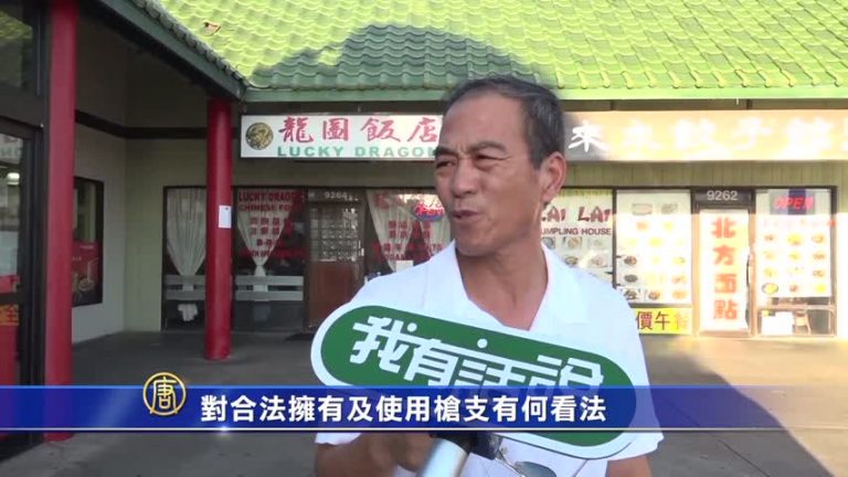 【我有話說】對合法擁有及使用槍支有何看法？