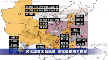 官稱28貧困縣脫貧 專家憂摘帽不摘貧