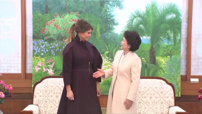美韓第一夫人會面 商討兒童教育與奧運