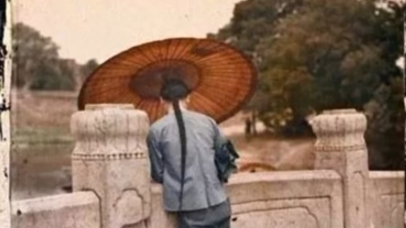 108年前 一名法国人拍下中国最早的彩色照片 太珍贵了（视频）