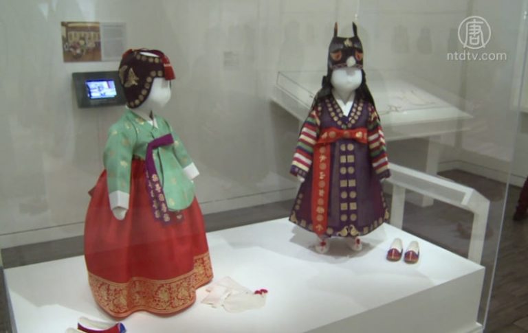 從傳統到時尚 韓國百年服飾美國首展