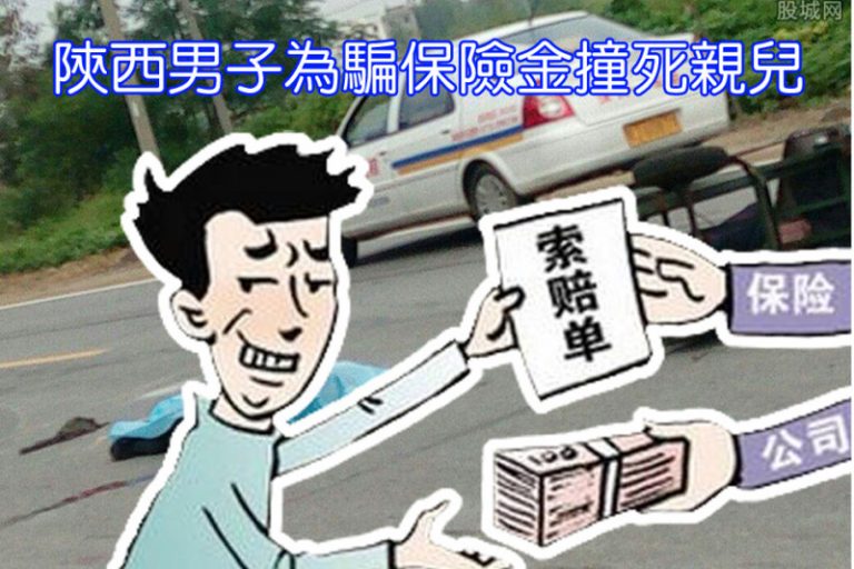 山西男子為騙保險金  夥同他人撞死親兒