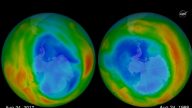 南极臭氧层破洞缩近30年最小 科学家：这是好事