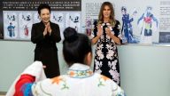 梅拉尼婭繼續「家庭外交」  學京劇獲贈「未來的旗袍」