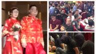 深圳黑幫婚宴上演警匪大戰140人被抓 賓客以為是表演
