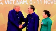 川普正式访问越南 巩固战略伙伴关系