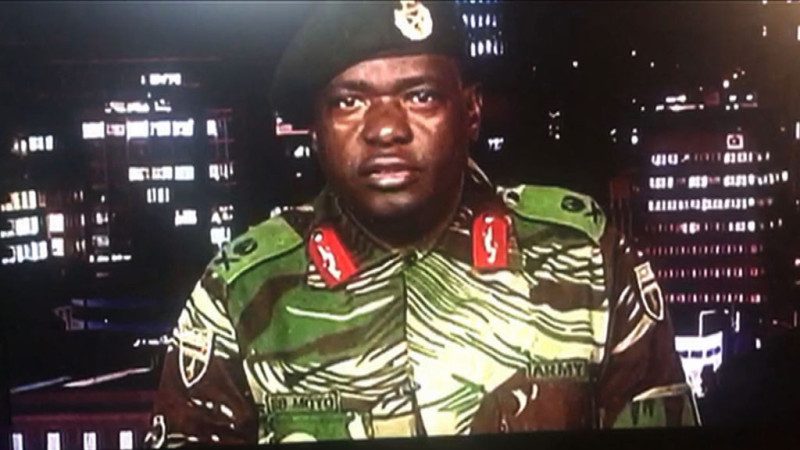 津巴布韦政局不稳 军方：仅锁定总统身边罪犯