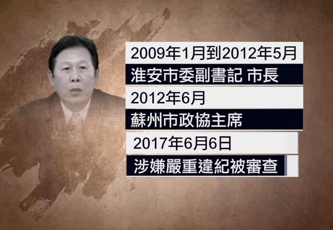 前蘇州市政協主席高雪坤被逮捕