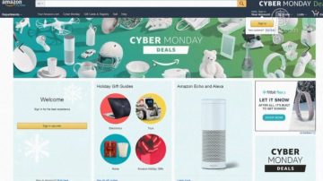 黑五網購勝實體店 亞馬遜又推網購星期一折扣