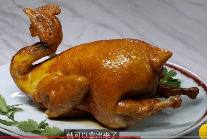 香港特色美食 玫瑰豉油雞（視頻）