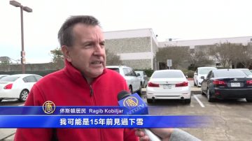 聖誕節前 休斯頓迎來第一場雪