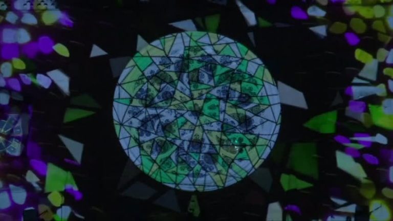 法國里昂燈光節 霓虹燈流光溢彩