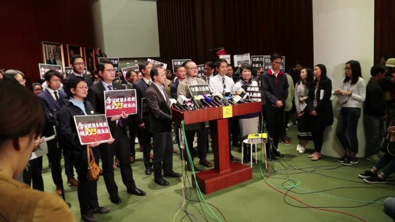 通過修議事規則 泛民籲港人重奪議席