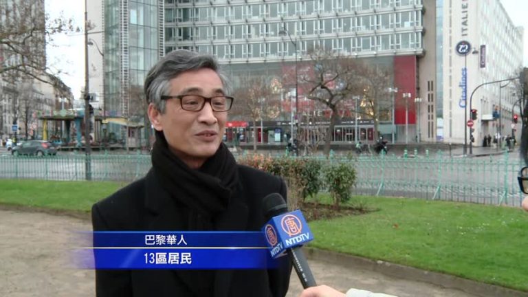 巴黎華人看聖誕 聚餐加文化交流